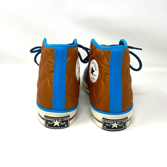 Converse Chuck 70 HI Amber Brown Blue High Top Shoes Women's Sneakers 169374C - Picture 4 of 10